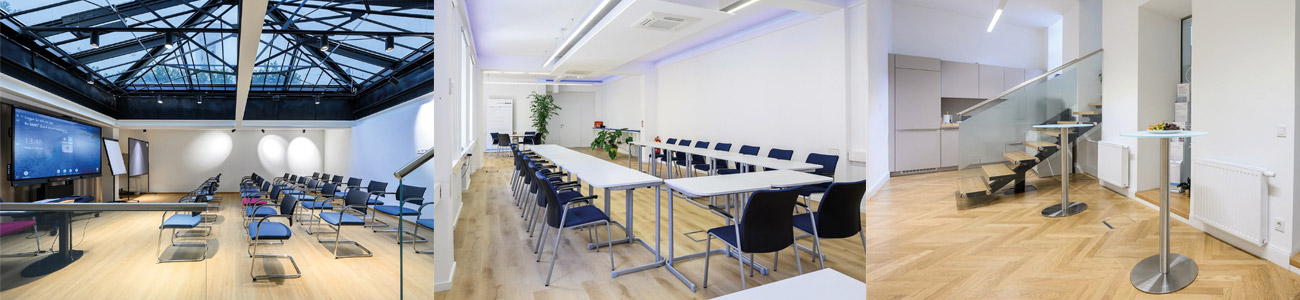 Verschiedene Ansichten der Seminarräume